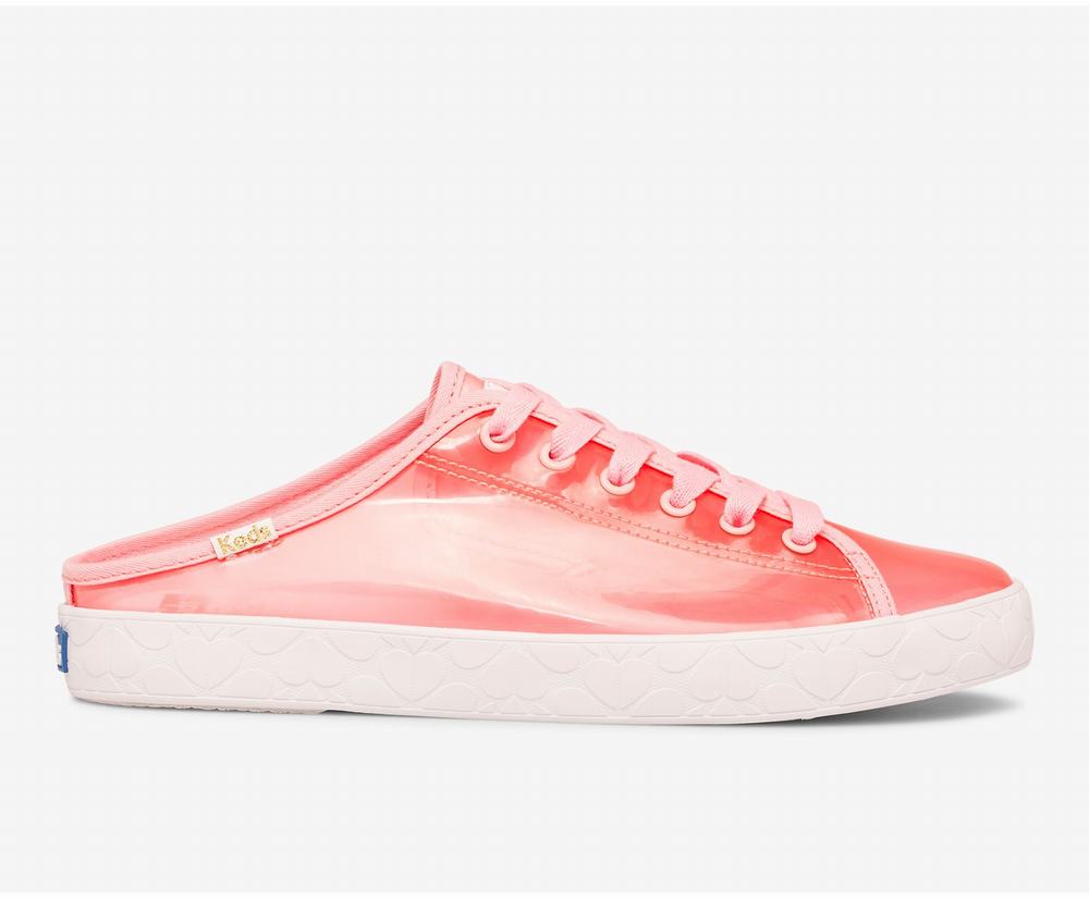 Women's Keds x kate spade new york Kickstart Slip Ons Pink 4796230CL - South Africa